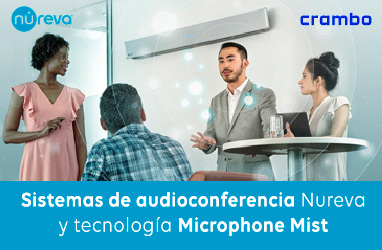 ¿Quieres saber todo sobre los sistemas de audioconferencia Nureva® y la tecnología Microphone Mist™?