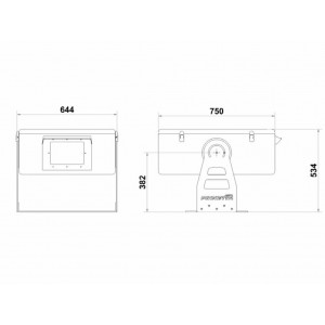 Carcasa full outdoor proyector AF10 2