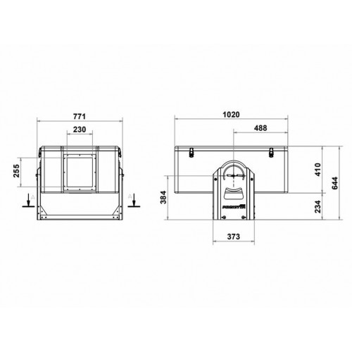 Carcasa full outdoor proyector AF32 (1)