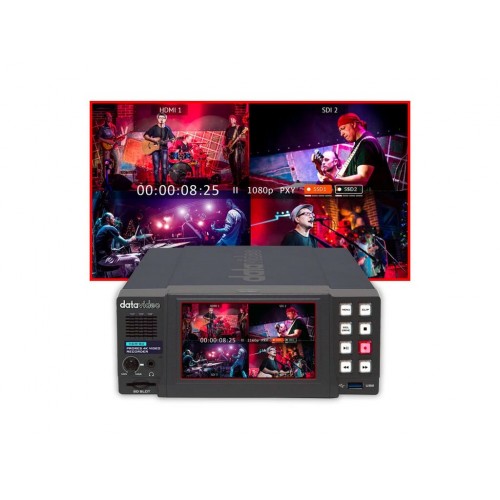 Grabador Video 4K HD Datavideo HDR-80 (1)