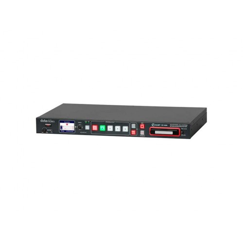 Mezclador 5 entradas HD&SD y grabador compacto 1U Datavideo ICAST-10NDI