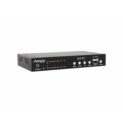 4K 1Gbps AV-over-IP transceiver box  copper & SFP slot 