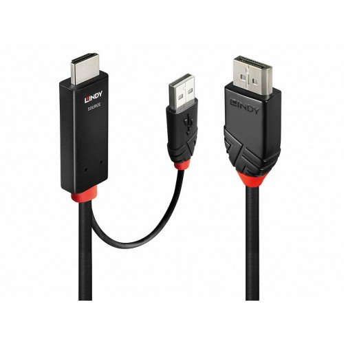 Cable Lindy HDMI a DisplayPort, 3m 41500