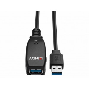 Cable de extensión Lindy activo USB 3.0, 3m 43353