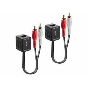 Extensor Lindy 500m Cat.6 Phono Analogue Audio 70460