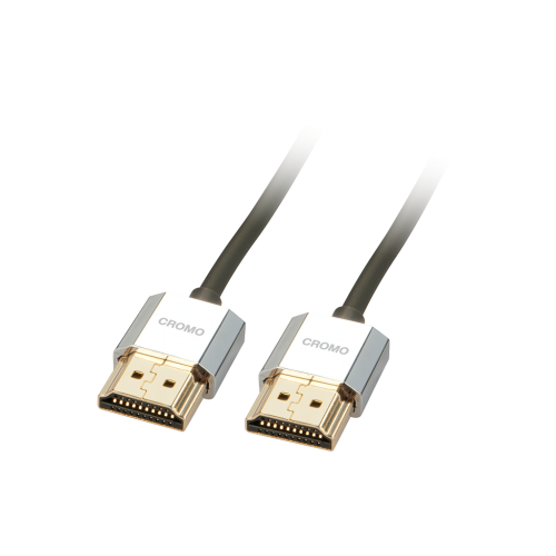 Cable Lindy HDMI slim Cromo m m 2m 41672