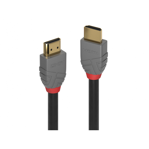 Cable Lindy 0.5m high speed HDMI, anthra line 36961