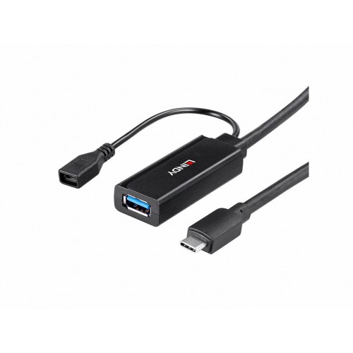 Extensión Lindy activa USB 3.2 Gen 1 C A, 5m 43344