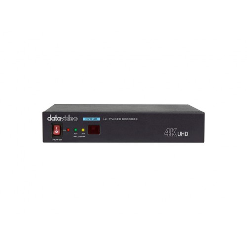 Decodificador video IP 4K con Salidas HDMI Datavideo NVD-40