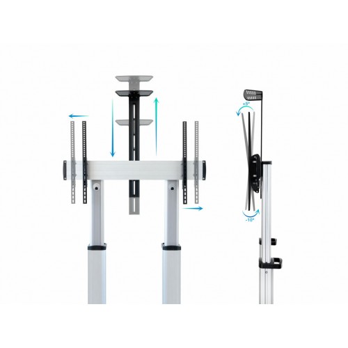 Soporte TooQ suelo ruedas monitor FS20300M-B (2)