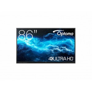 Monitor Optoma 86" 3862RK Interactivo H1F0H05BW101 Serie 3 Gen 2