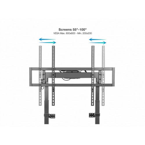 Soporte suelo pared eléctrico Tooq FSM01-B (4)