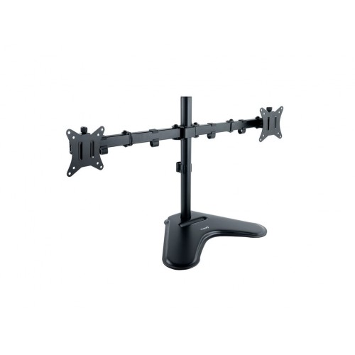 Soporte mesa 2 monitores Tooq negro