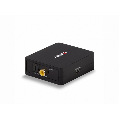 Convertidor de audio SPDIF digital de 2 vías LINDY 70457 (3)