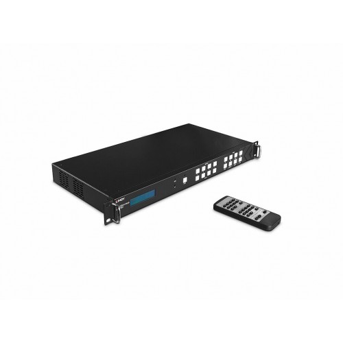 Matriz 4x4 HDMI 4K60 con escalado de videowall LINDY 38238