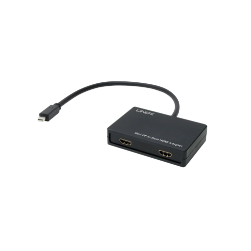 Mini DisplayPort a 2 puertos HDMI 18G MST Hub LINDY 41732