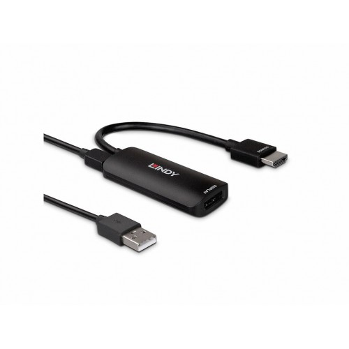 HDMI 8K60 AUF Displayport 1.4 Konverter Lindy 38329 (4)