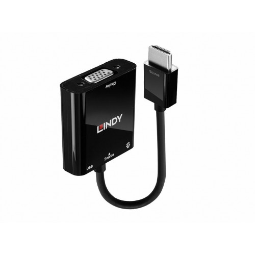 Conversor HDMI a VGA & Audio LINDY 38285