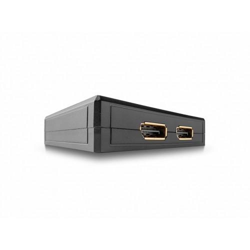 Conmutador bidireccional DisplayPort 1.2 de 2 puertos LINDY 38414