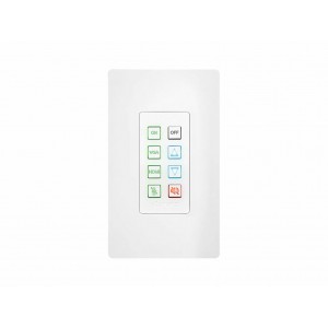 Controlador retroiluminado de 8 botones  blanco 