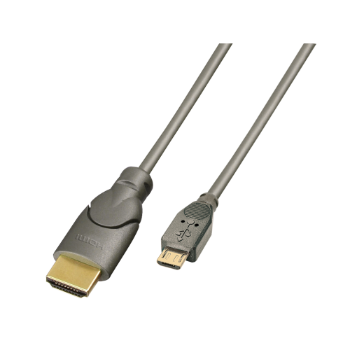 Cable MHL a HDMI 0.5M Lindy 41565
