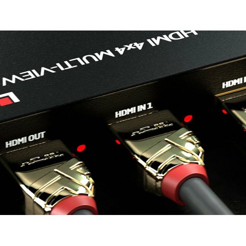 Switch 4 puertos HDMI Multi-View LINDY 38150 (4)