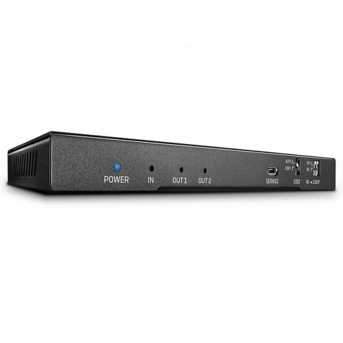 Divisor HDMI 18G de 2 puertos con audio y reducción de escala LINDY 38230
