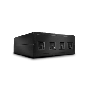 Interruptor de audio óptico automático de 4 puertos Lindy 70437