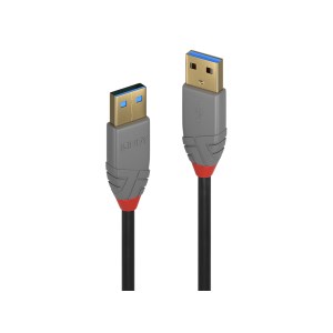 Cable Lindy  1m USB 3.2 Type A, 5Gbps, Anthra Line 36751