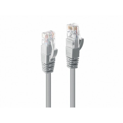 Cable Lindy CAT6 U UTP gris 2m. 48003