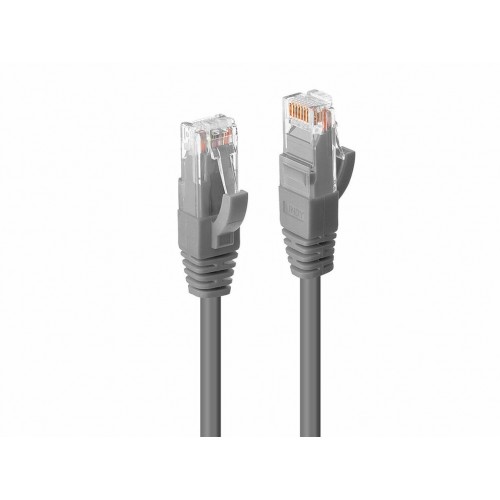 Cable Lindy 0.5m CAT.6 U UTP LSZH gris. 45401