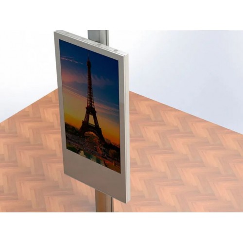 Carcasa pared indoor frontal cristal  de 65"  STYLUCASE65C  blanca negra o gris  (1)