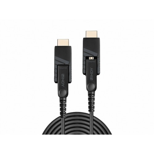 50m fibra óptica híbrida micro-hdmi 18g cable lindy 38324