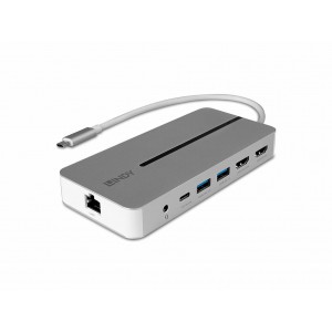 Docking Station USB-C LINDY Doble Monitor 4K