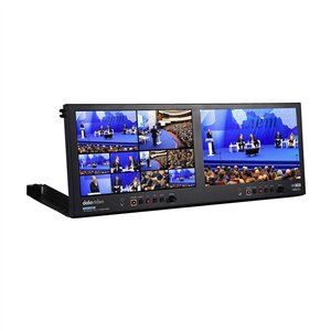 Kit Monitores 2 x 10.1" enracable 12G-HD-SDI Datavideo TLM-102