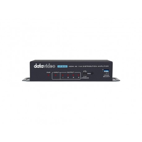 Distribuidor HDMI 4K 1 entrada a 4 salidas Datavideo VP-840