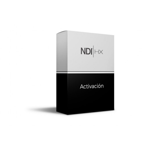 Activación NDI Hx para cámaras Sony NewTek NDIHXPTZ1SO