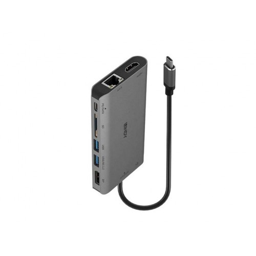 Docking DST-Mini XT USB-C 4K o Dual Display  Full HD  & 100W LINDY 43323